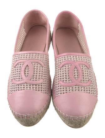 Chanel 2021 Interlocking CC Logo Espadrilles