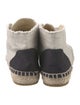 Chanel 2015 Interlocking CC Logo Espadrille Sneakers