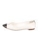 Chanel 2014 Interlocking CC Logo Ballet Flats