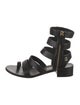 Chanel 2018 Interlocking CC Logo Gladiator Sandals
