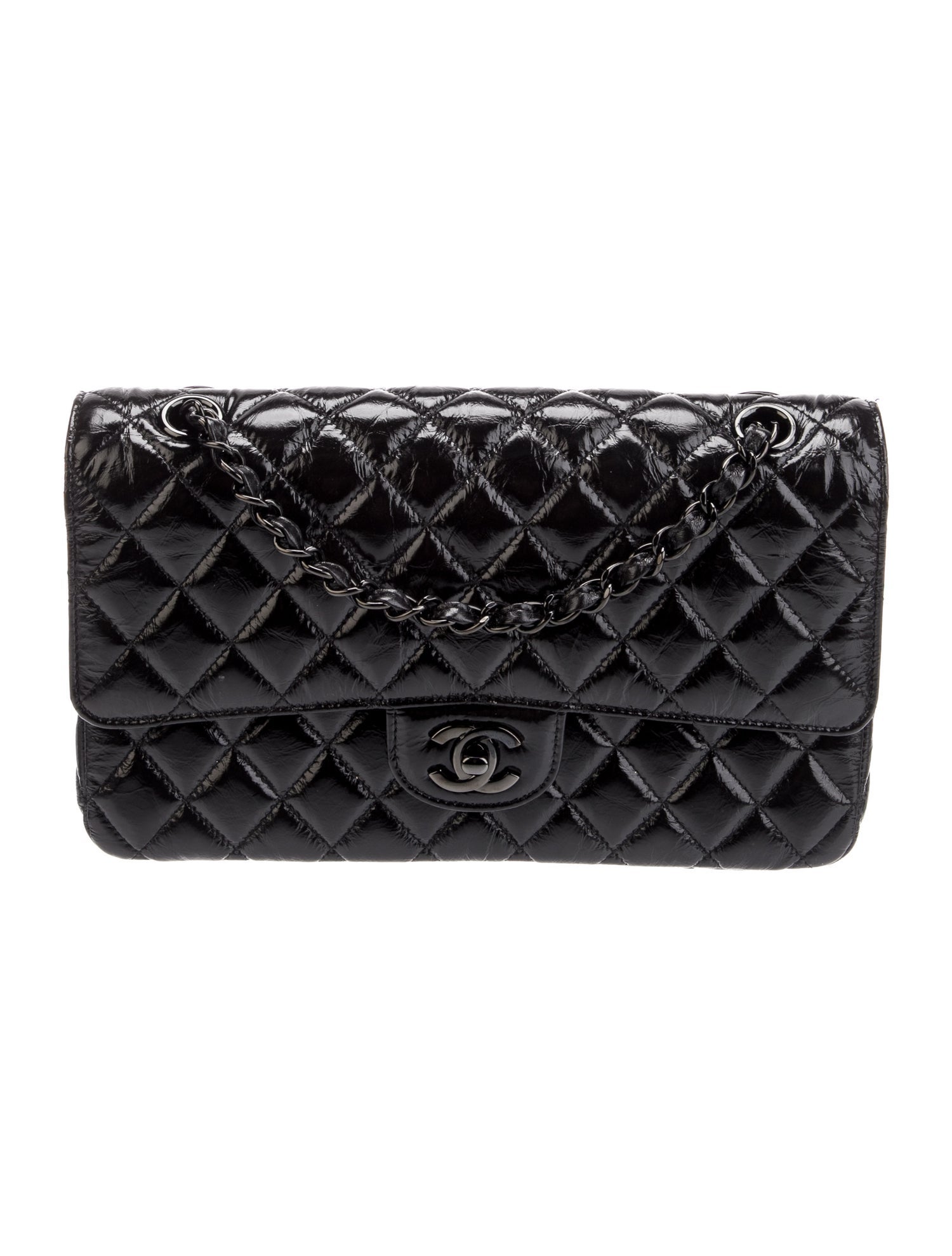 Chanel Classic Medium So Black Double Flap Bag