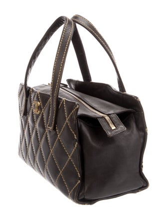 Chanel Surpique Bowler Bag