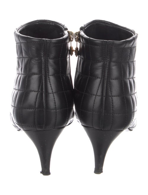 Chanel 2015 Faux Pearl Accents Boots