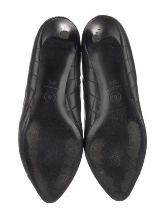 Chanel 2015 Faux Pearl Accents Boots