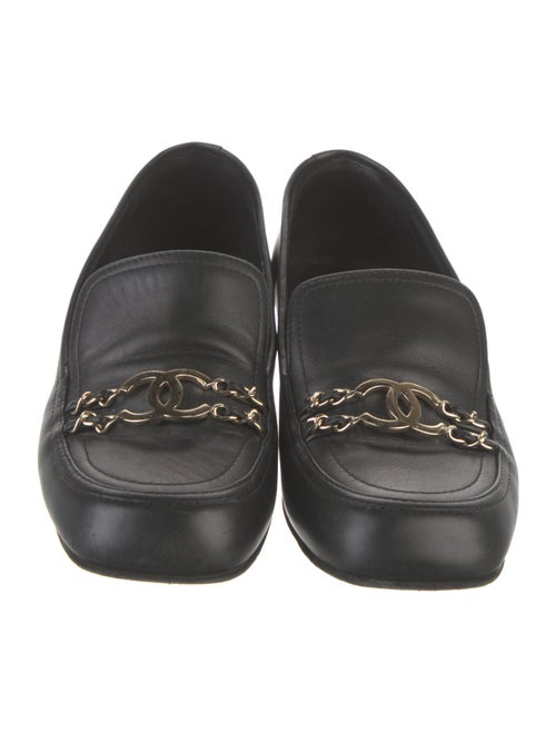 Chanel 2016 Interlocking CC Logo Loafers