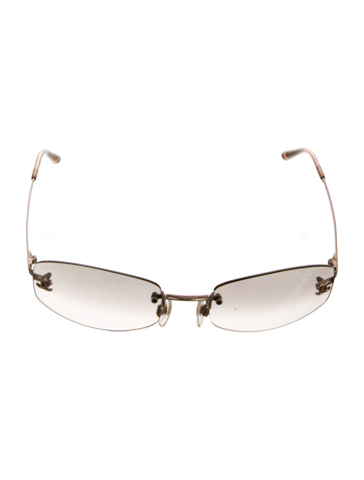 Chanel Vintage Interlocking CC Logo Sunglasses