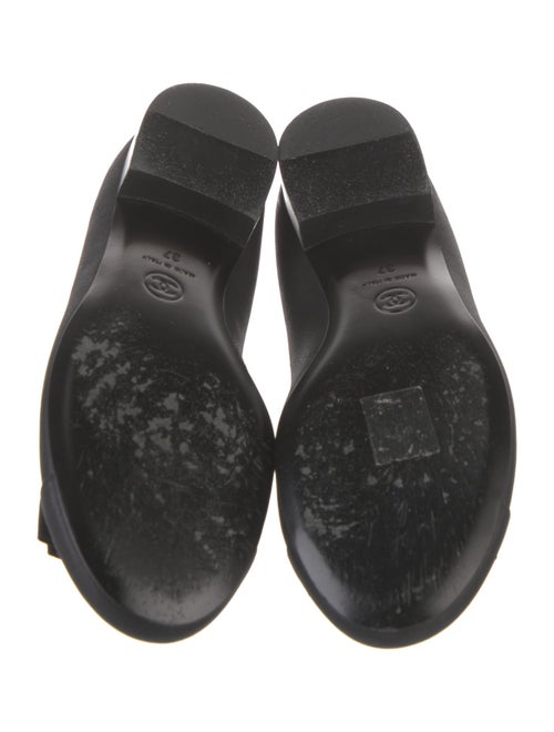 Chanel 2015 Interlocking CC Logo Flats