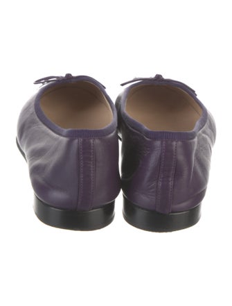 Chanel 2008 Interlocking CC Logo Ballet Flats