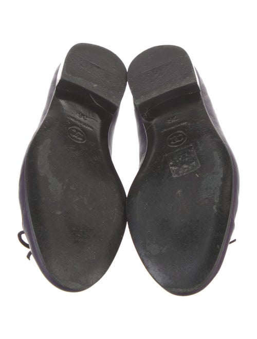 Chanel 2008 Interlocking CC Logo Ballet Flats