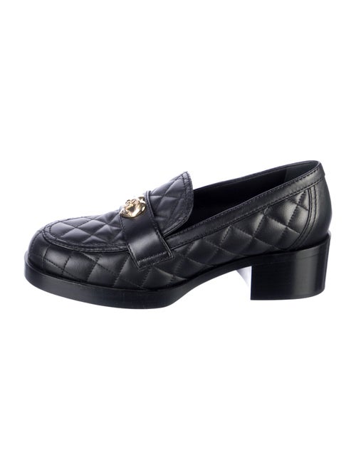 Chanel 2023 Interlocking CC Logo Loafers