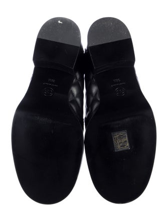 Chanel 2023 Interlocking CC Logo Loafers