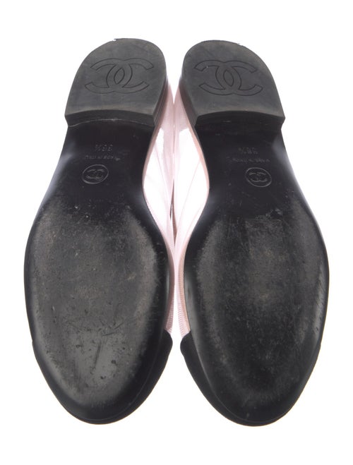 Chanel Interlocking CC Logo Mesh Ballet Flats
