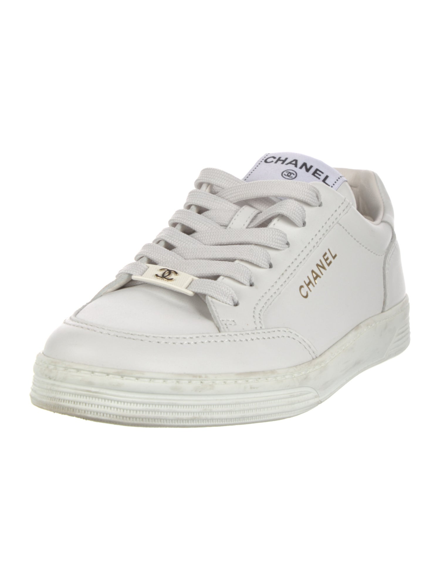 Chanel 2023 Interlocking CC Logo Sneakers