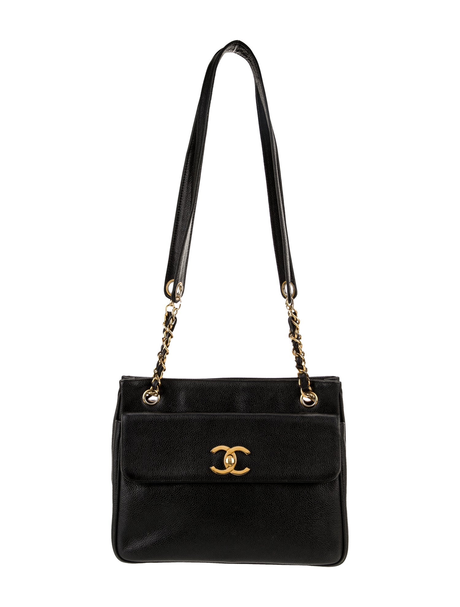 Chanel CC Caviar Shoulder Bag