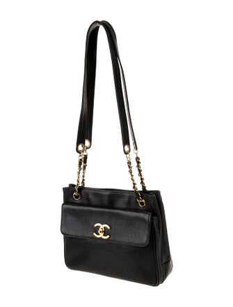 Chanel CC Caviar Shoulder Bag