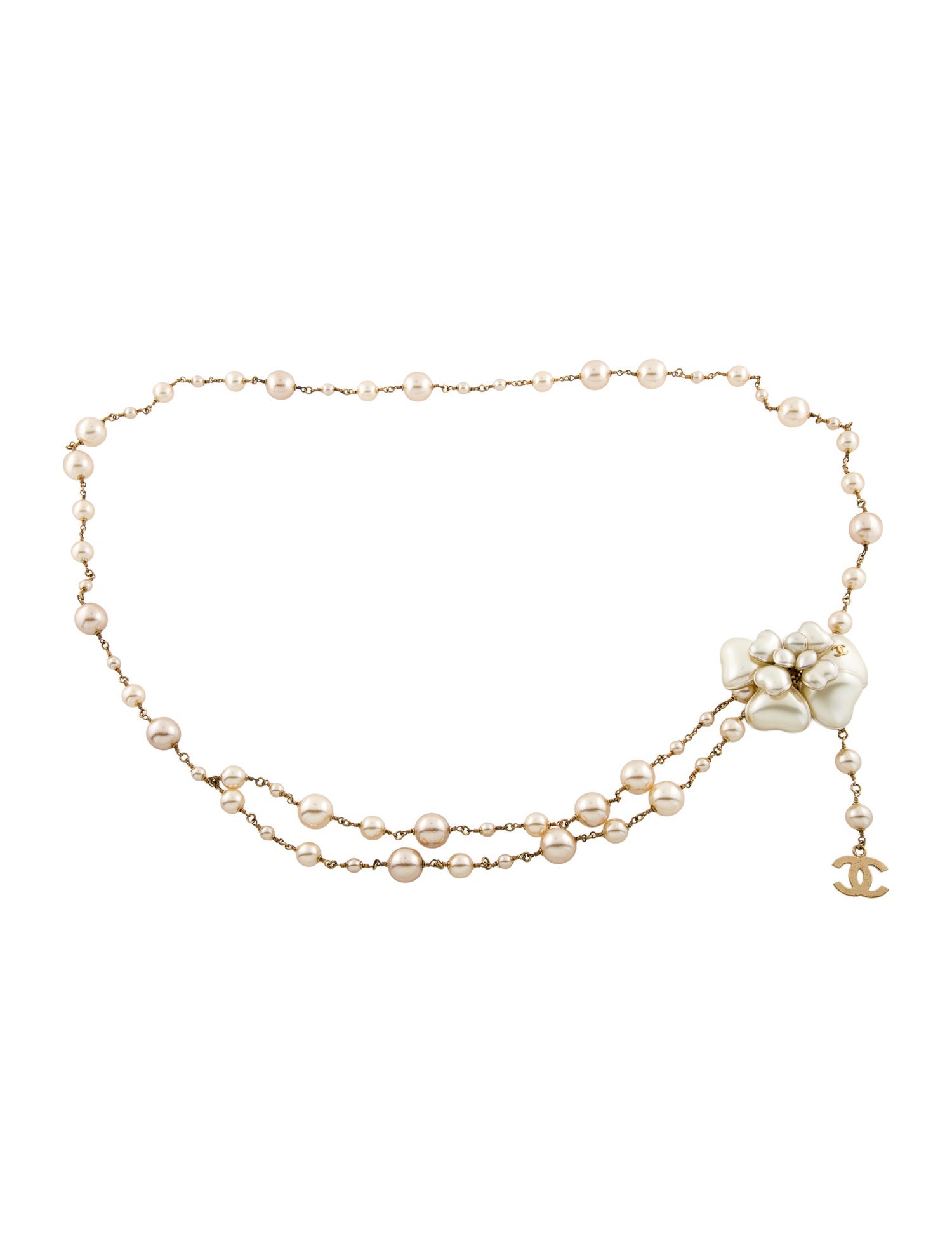 Chanel 2002 Interlocking CC Logo Waist Belt