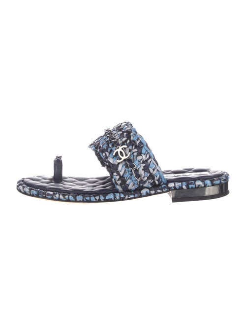 Chanel 2020 Interlocking CC Logo Slides