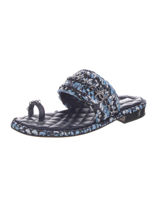 Chanel 2020 Interlocking CC Logo Slides