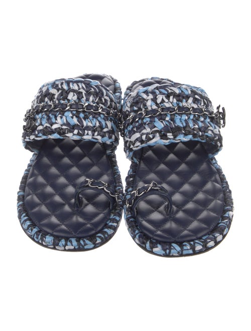 Chanel 2020 Interlocking CC Logo Slides