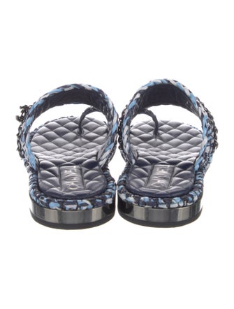 Chanel 2020 Interlocking CC Logo Slides