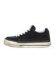 Chanel Interlocking CC Logo Velvet Sneakers