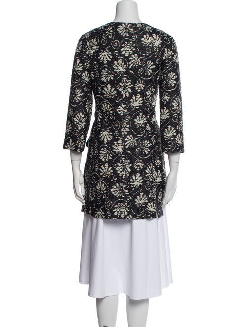 Chanel 2018 Floral Print Coat