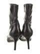 Chanel Camellia Accent Leather Boots