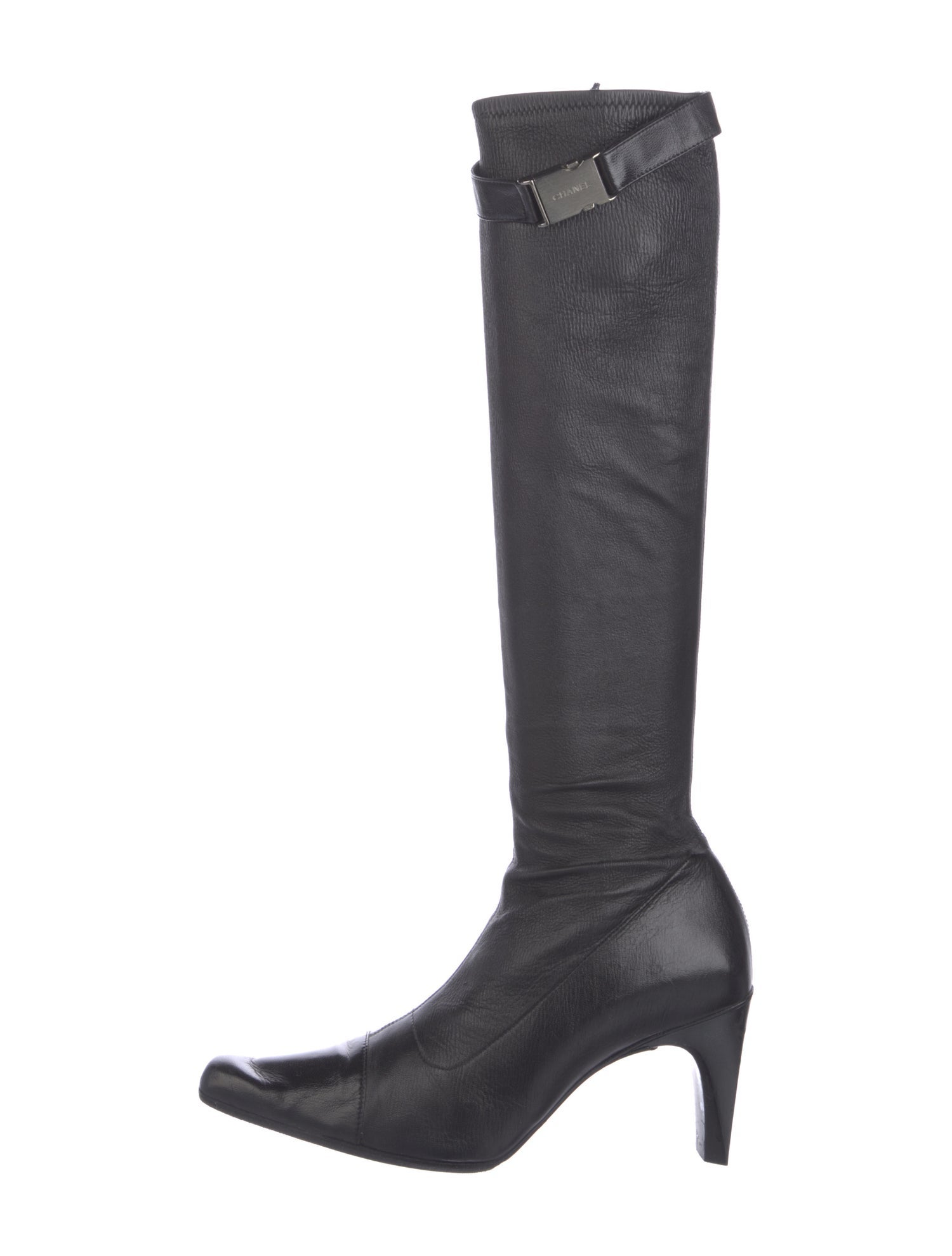 Chanel Vintage Leather Boots