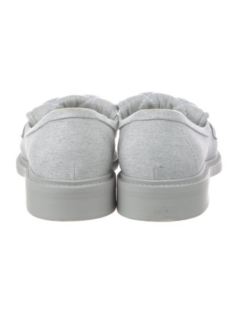 Chanel 2024 Interlocking CC Logo Loafers