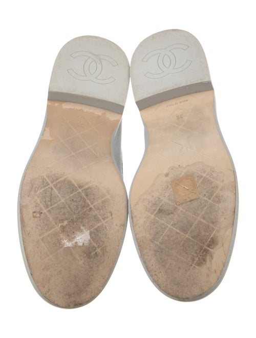 Chanel 2024 Interlocking CC Logo Loafers