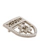 Chanel Strass CC Shield Brooch