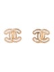 Chanel 2024 Resin CC Clip-On Earrings