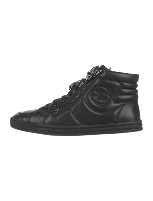 Chanel 2015 Interlocking CC Logo Sneakers