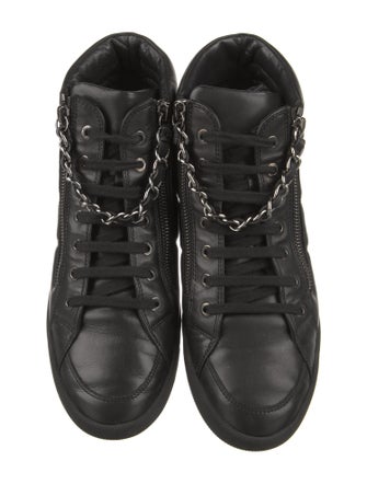 Chanel 2015 Interlocking CC Logo Sneakers