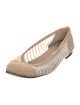 Chanel 2025 Interlocking CC Logo Ballet Flats