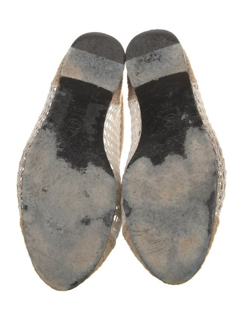 Chanel 2025 Interlocking CC Logo Ballet Flats