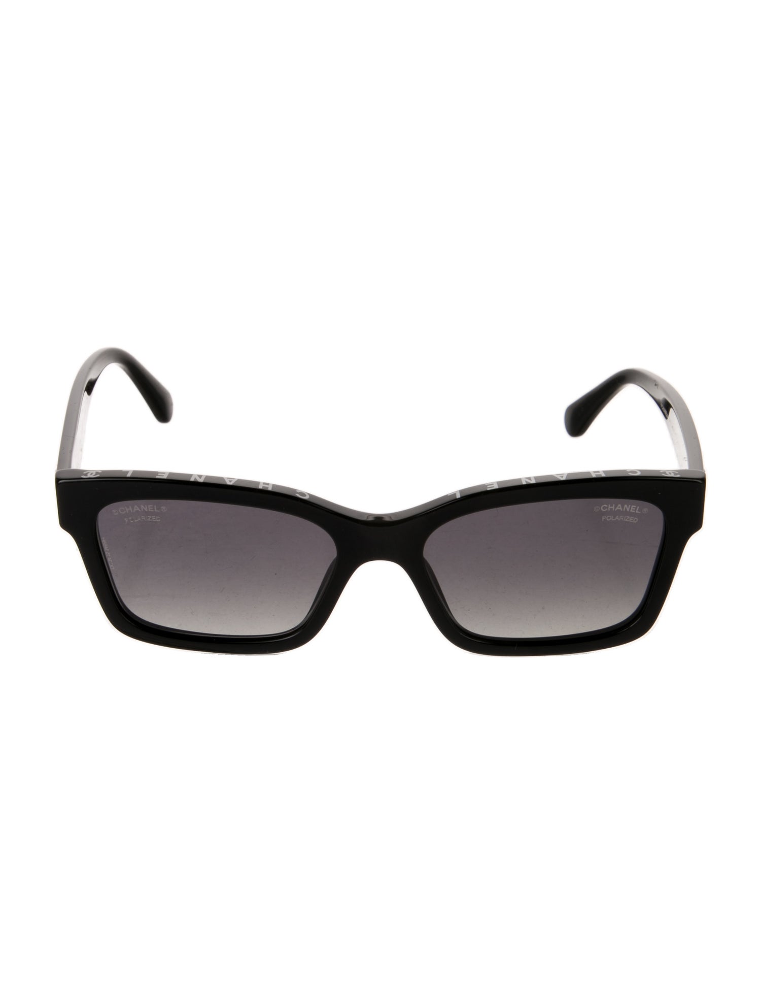 Chanel Interlocking CC Logo Wayfarer Sunglasses