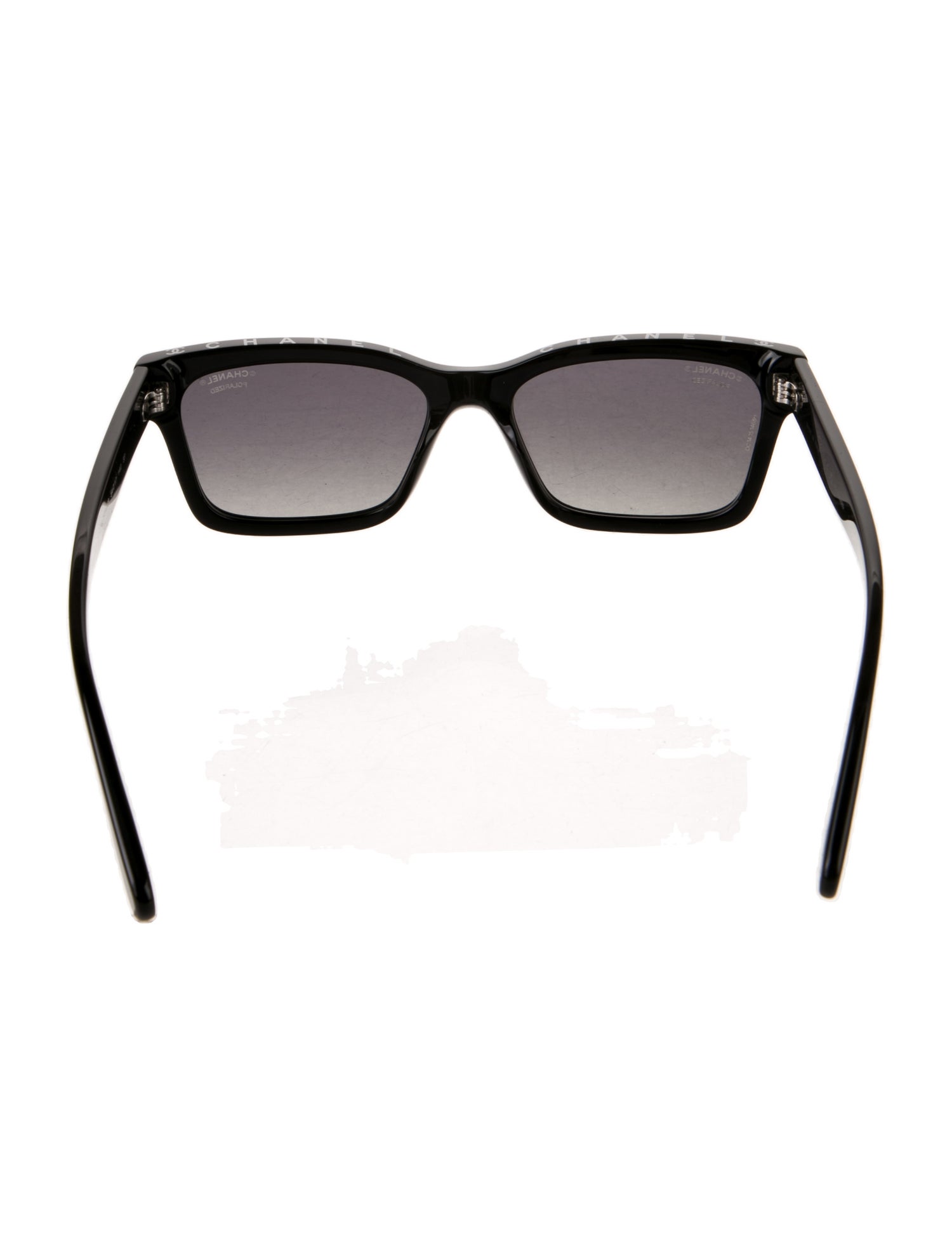 Chanel Interlocking CC Logo Wayfarer Sunglasses