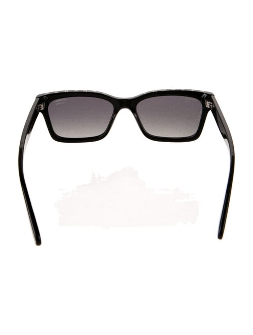 Chanel Interlocking CC Logo Wayfarer Sunglasses