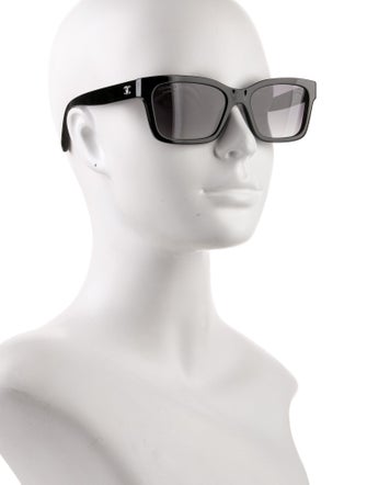 Chanel Interlocking CC Logo Wayfarer Sunglasses