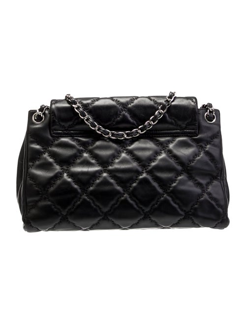 Chanel Large Double Stitch Hamptons CC Accordion Flap Bag