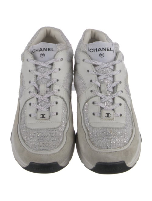 Chanel 2023 Interlocking CC Logo Sneakers