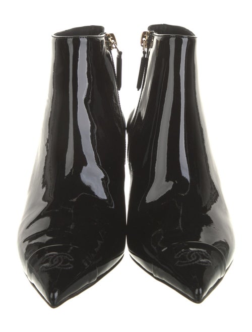 Chanel 2022 Interlocking CC Logo Boots