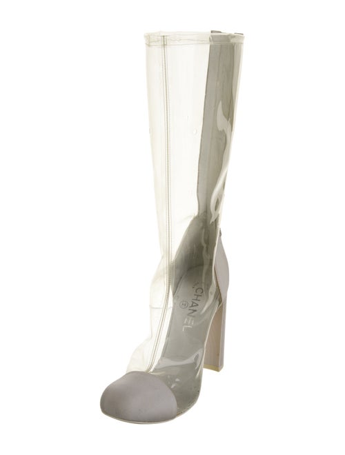 Chanel 2018 Interlocking CC Logo Sock Boots