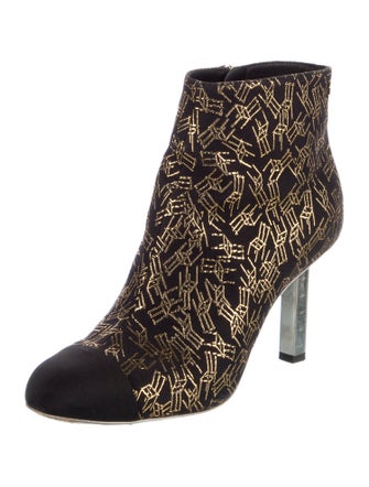 Chanel 2016 Printed Boots