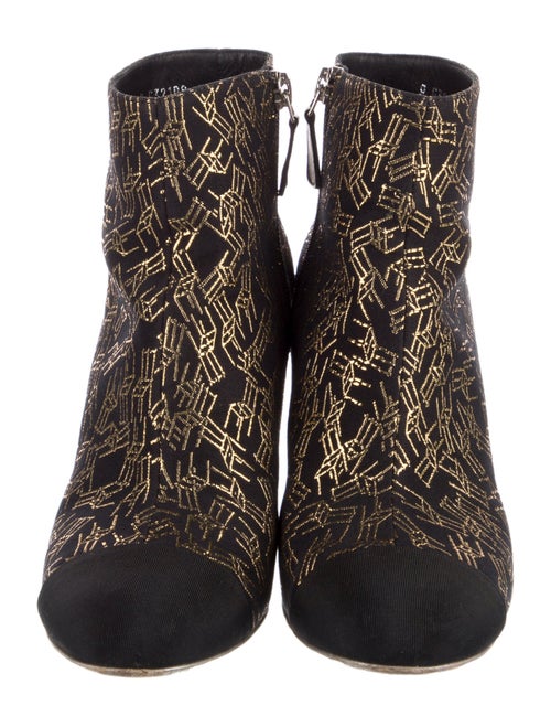 Chanel 2016 Printed Boots