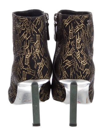 Chanel 2016 Printed Boots