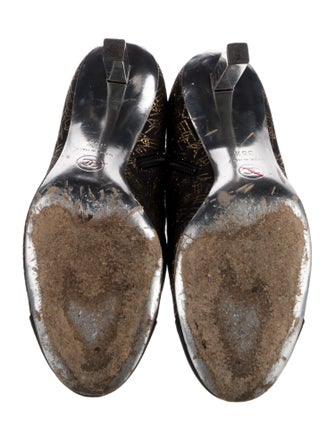 Chanel 2016 Printed Boots