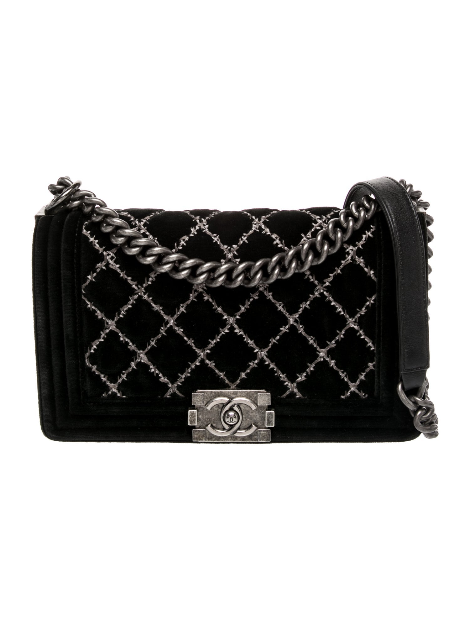 Chanel Medium Velvet Boy Bag