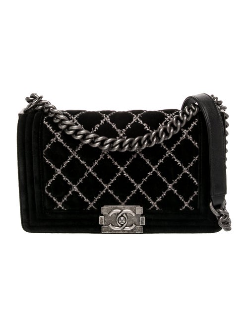 Chanel Medium Velvet Boy Bag